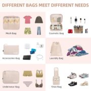8-Piece Packing Cube Set - detail 3
