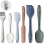 6-Piece Silicone Spatula Set with Steel Core