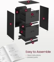 2-Drawer Locking File Cabinet - detail 5