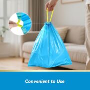4-Gallon Drawstring Trash Bags, 100 Count - detail 3