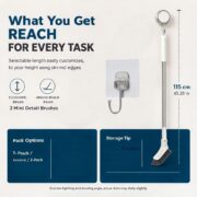 Telescopic Cleaning Brush, 2-Piece Set - detail 6