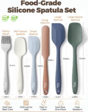 6-Piece Silicone Spatula Set with Steel Core - detail 4