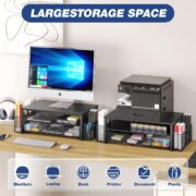 2-Tier Monitor Stand Desk Organizer - detail 4