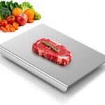 Pure Titanium Cutting Board, Double-Sided 16×12 in