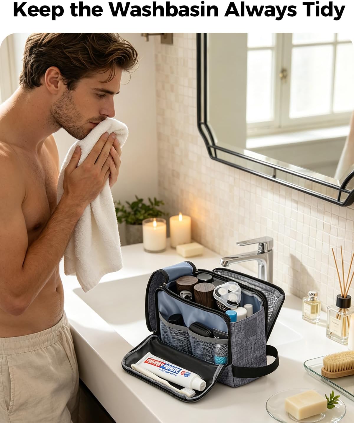 Water-Resistant Travel Toiletry Bag - detail 2
