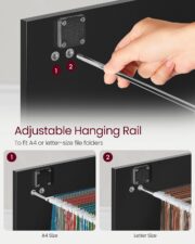 2-Drawer Locking File Cabinet - detail 4
