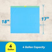 4-Gallon Drawstring Trash Bags, 100 Count - detail 5