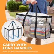 8-Pack Clear Heavy-Duty Moving Bags - detail 3