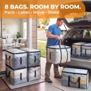 8-Pack Clear Heavy-Duty Moving Bags - detail 6