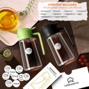 2-in-1 Glass Olive Oil Sprayer, 16 oz - detail 2