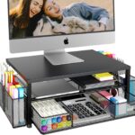 2-Tier Monitor Stand Desk Organizer
