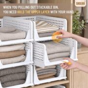 5-Pack Stackable Closet Organizers - Image 5