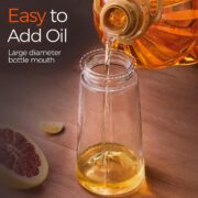 2-in-1 Glass Olive Oil Sprayer, 16 oz - detail 5
